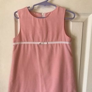 Lily Pulitzer pink scallop edge shift dress.